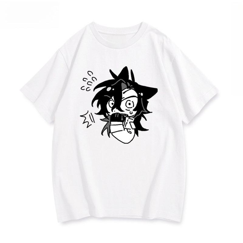The Mysterious Master Leonards Surrounding Kleinke Meow Meow Style Cosplay Shortsleeved Tshirt for Men Suitable Summer