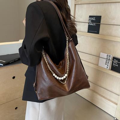 Casual Large-capacity Bag Women's New Commuter Versatile Single Shoulder Messenger Tote Bag Multi-purpose Backpack