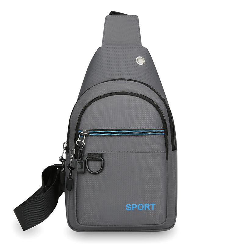 Geantă de piept pentru bărbați Geantă crossbody pentru călătorii și sport Geantă de umăr pentru navetă