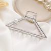 Unique Fashion Hair Accessories Ladies Geometric Metal Korean Hair Claw Clip
