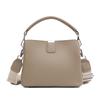 Luxury Large Capacity Female Handbags Famous 2025 Women's Shoulder Crossbody Bags Fashion Soft Genuine Leather Women Bucket Bag