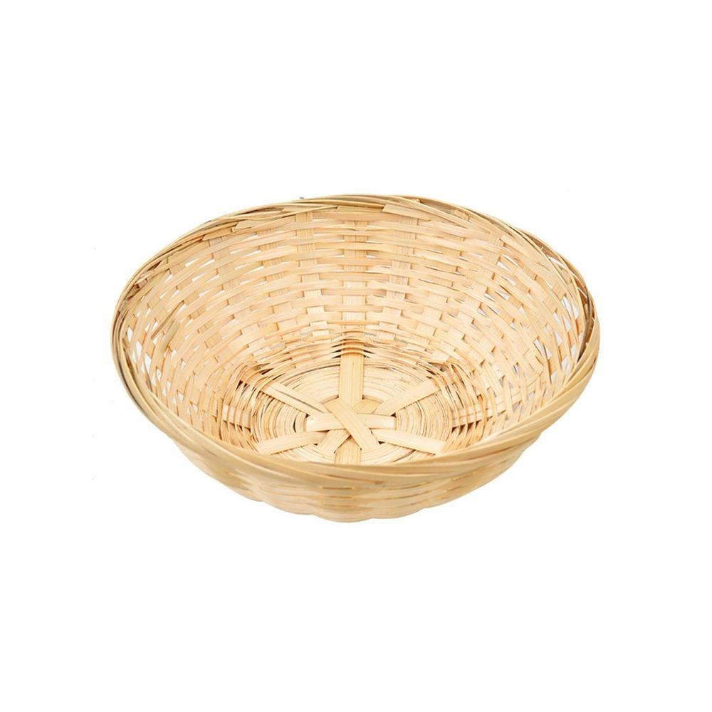 Vegetable Food Woven Basket Bread Fruit Pastry Plate Creative Storage Basket  Kitchen Accessories