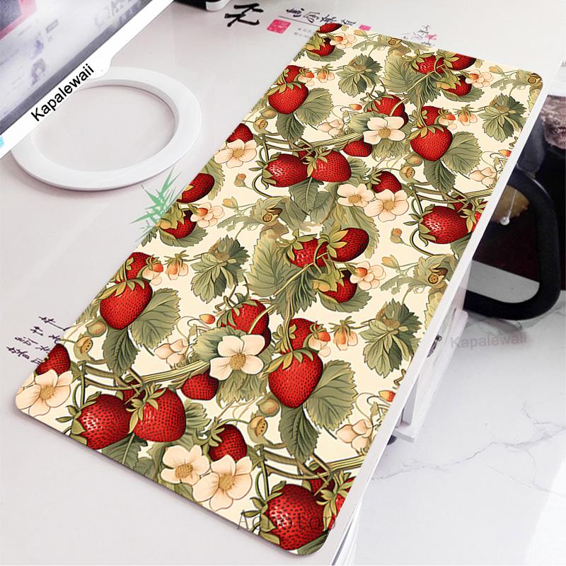 Gaming Mouse Pad Drawing Flower Extra Large Gamer Mousepad Computer Desk Mat XXL Maus Mat Rubber Keyboard Pads