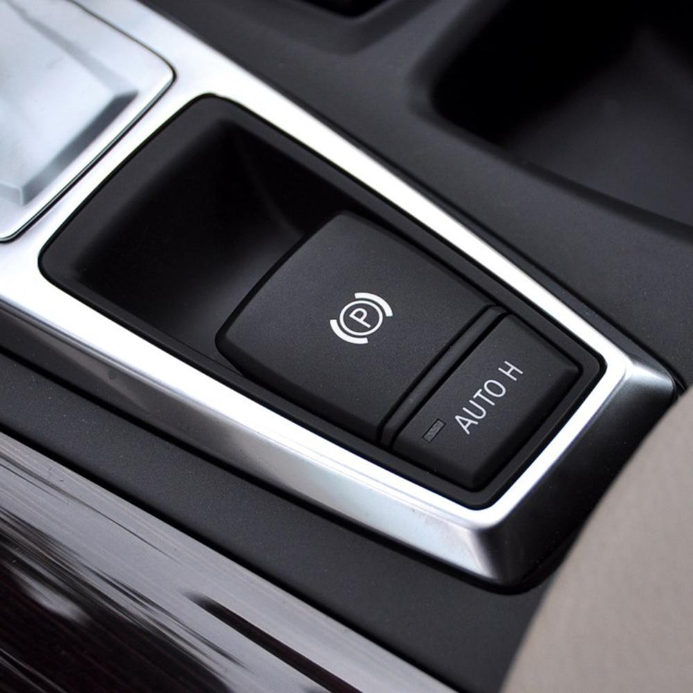 Interior Car Electronic Hand Parking Brake Switch Auto H Hold P Button Cover for BMW X5 E70 X6 E71 E72 61319148508
