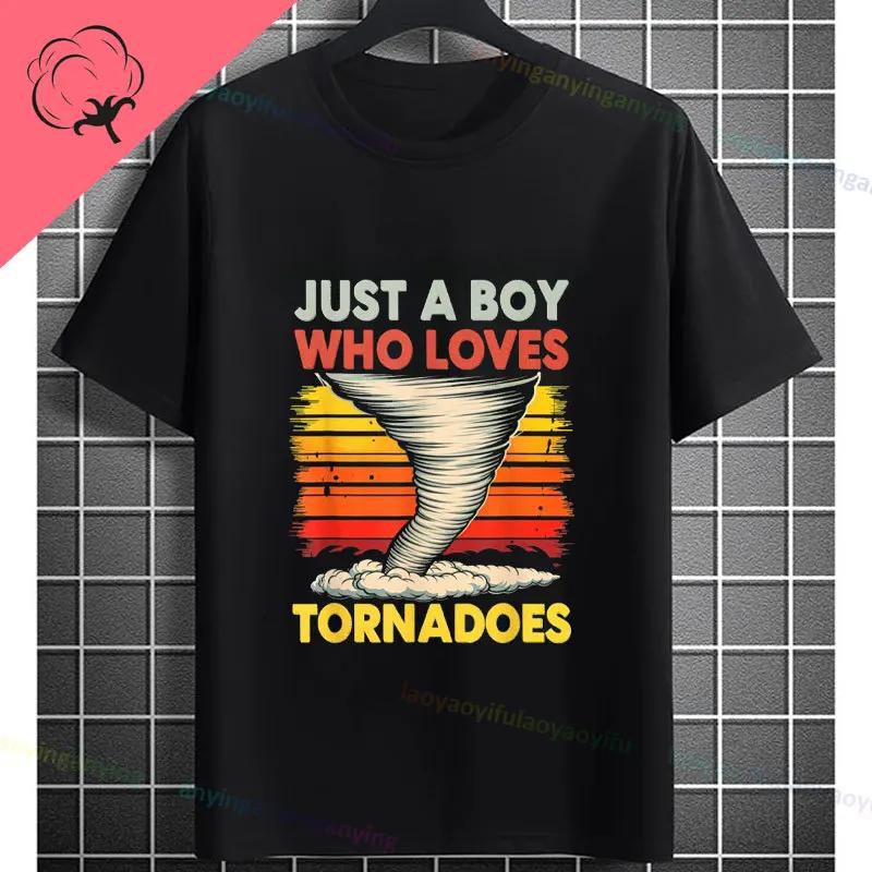 Cacciatore di tempeste Cacciatore di tornado Meteorologo Grafica divertente Maglietta Girocollo Manica corta Cotone Perfetta Per Tutte le Stagioni