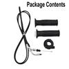 Practical Useful Hand Grip Throttle Cable Inner Diameter 23mm Brand New Metal Plastic 1 Pair For Gy6 125cc-150cc
