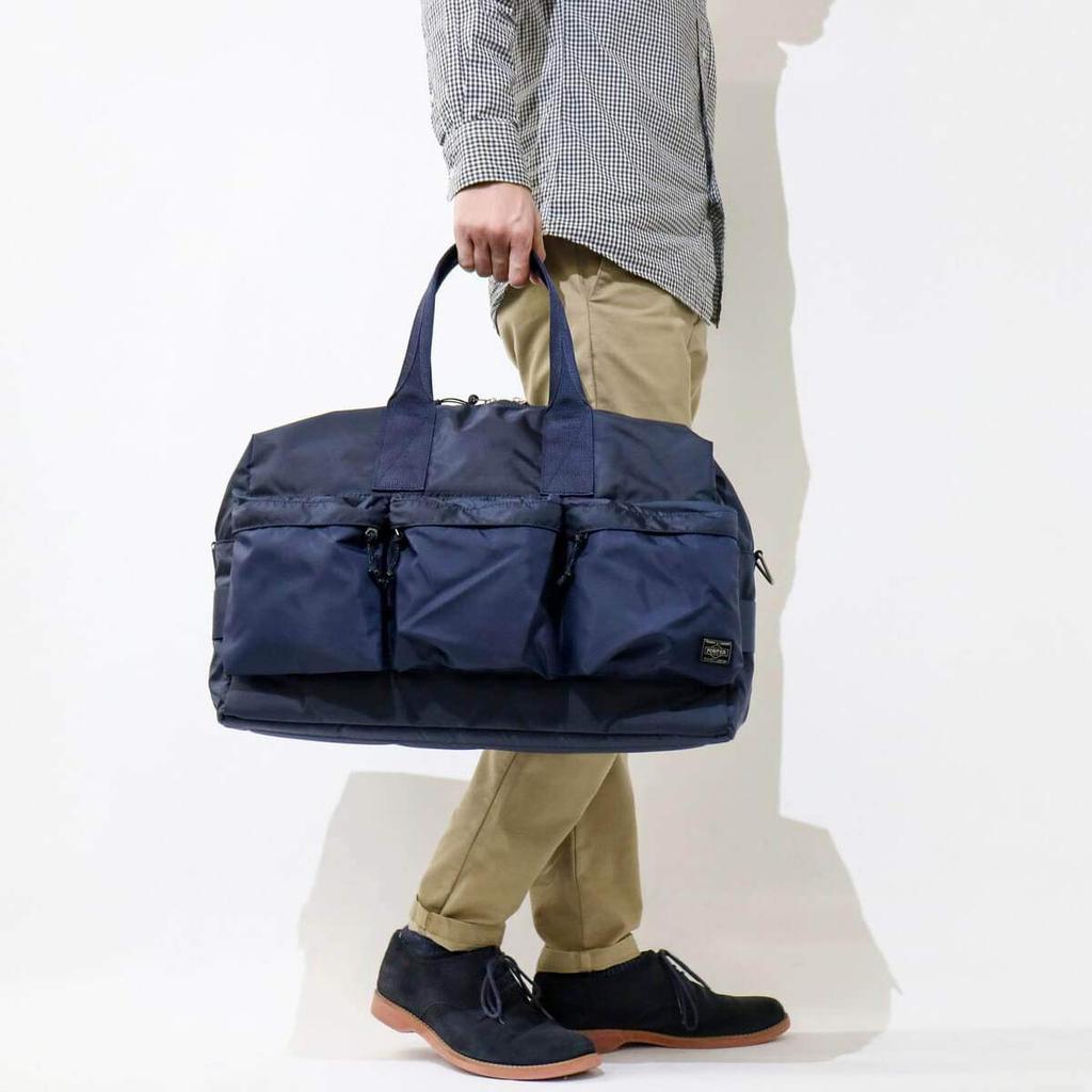 FORCE Boston Bag 2WAY DUFFLE BAG [Porter] 855-05900 Black/10