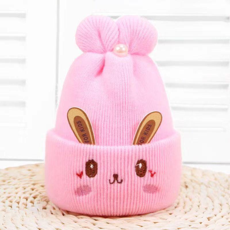 Newborn Baby Hat Baby Hat 0-6 Months Boy and Girl Baby Hat Warm Double Layer Children's Hat