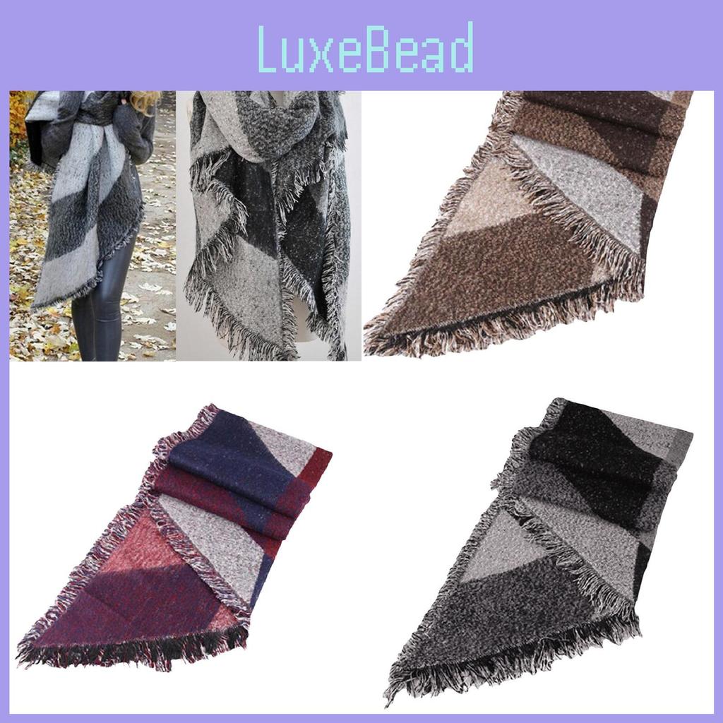 Cozy And Fashionable Women's Cashmere Feel Scarf For Autumn And Winter Warmth