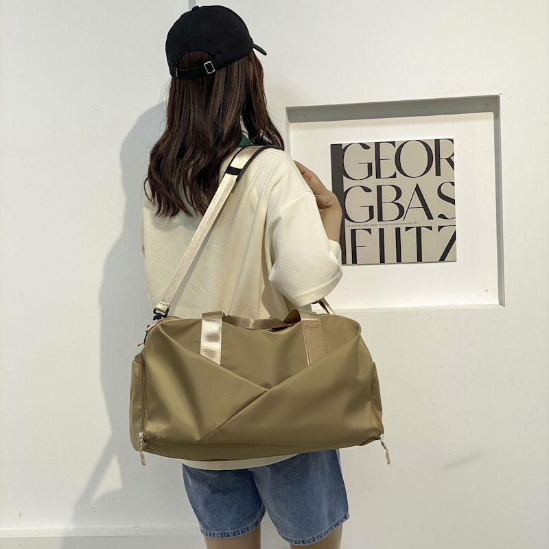 Yoga Bag Sports Bag Women's Fitness Bag Dry and Wet Separation Storage Training Bag Large Capacity Travel Bag Luggage Bag