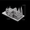 Metal Assembly Model St. Patrick's Cathedral Model Kits  DIY 3D Laser Cut Jigsaw Toy Creative Toys