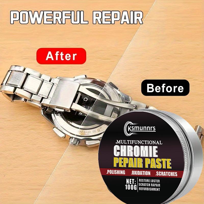 Watch Scratch Repair Polish Cream, Suitable for Metal, Mobile Phones, Rings, etc.Restores the Watch To Its Original State