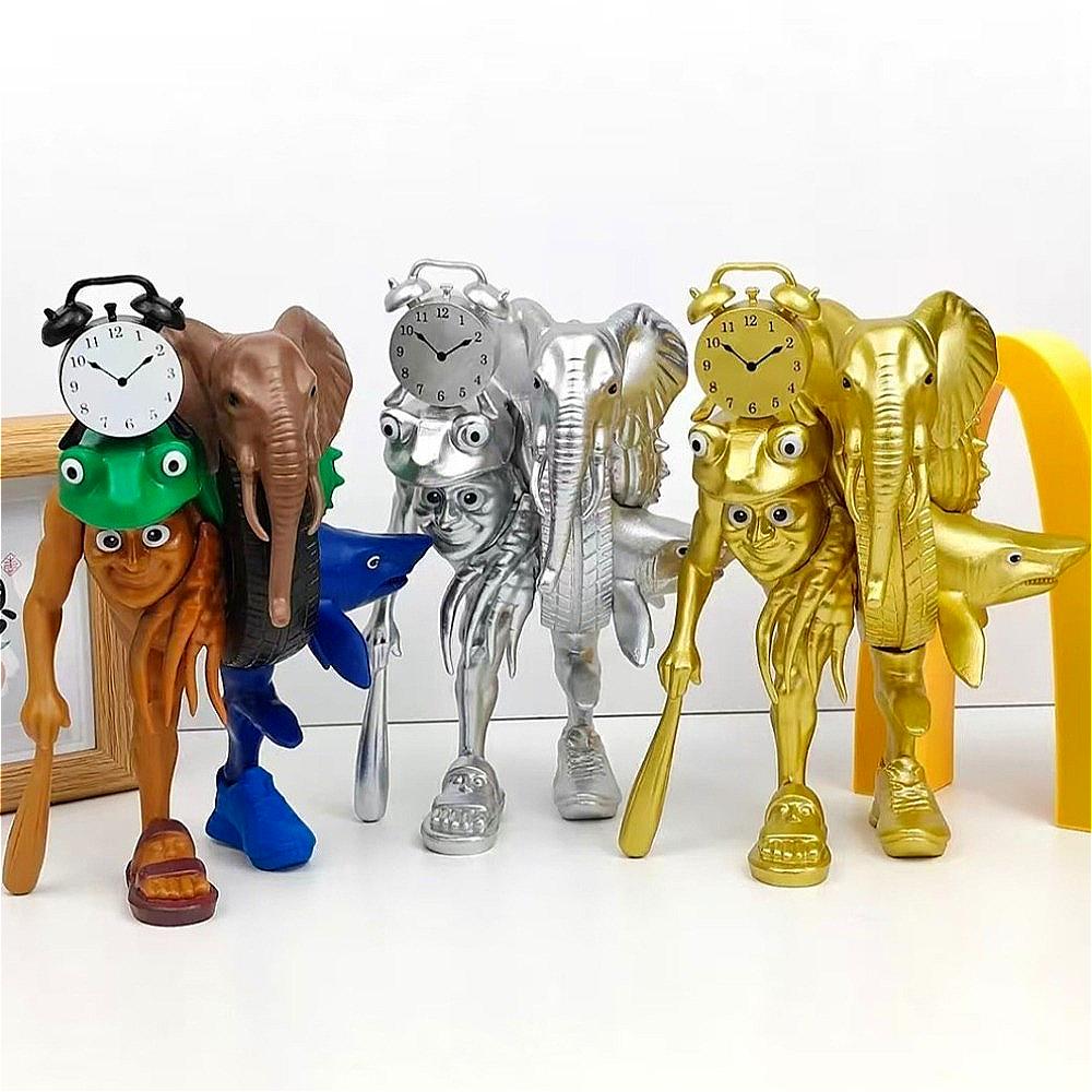 34 Style Italian Brainrot Figures Toys Tung Tung Tung Sahur Tralalero Tralala Anime Action Figurines Ornament Ornaments Decor