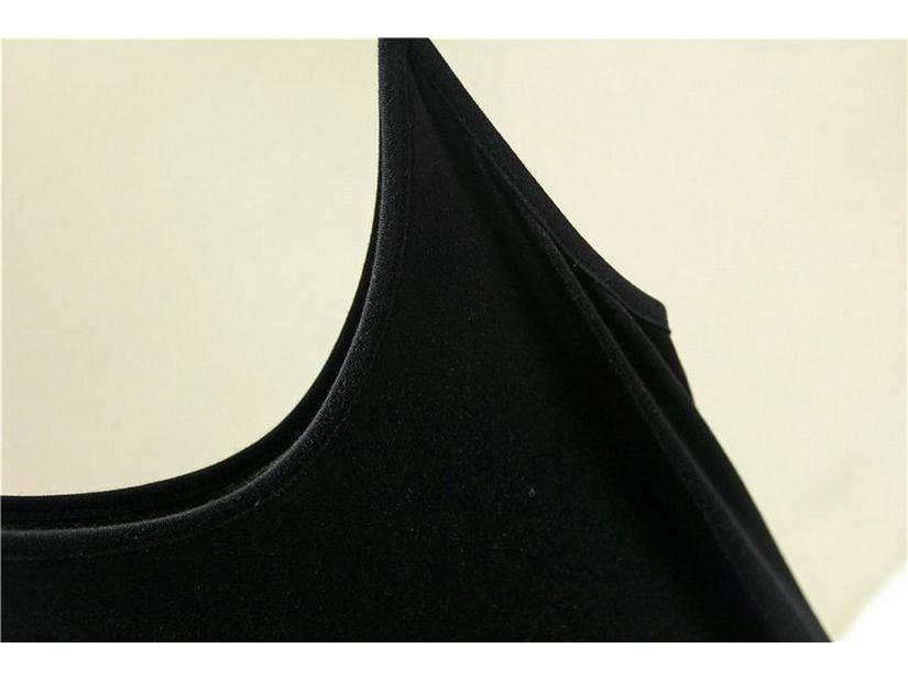 Women's Sleeveless Modal Cotton Slimming Midi Dress - Plus Size, Summer Round Neck Layer Slip