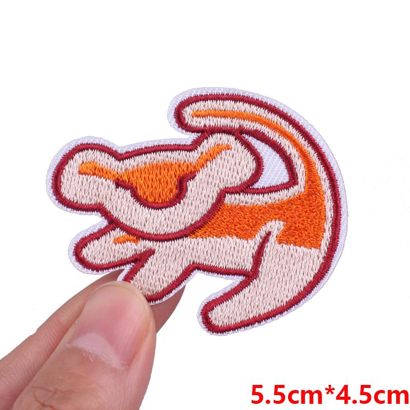 Cute Ghost/Cat Embroidered Patch Cartoon Animal Patch Iron On Patches For Clothing Thermoadhesive Patches For Clothes Jacket DIY