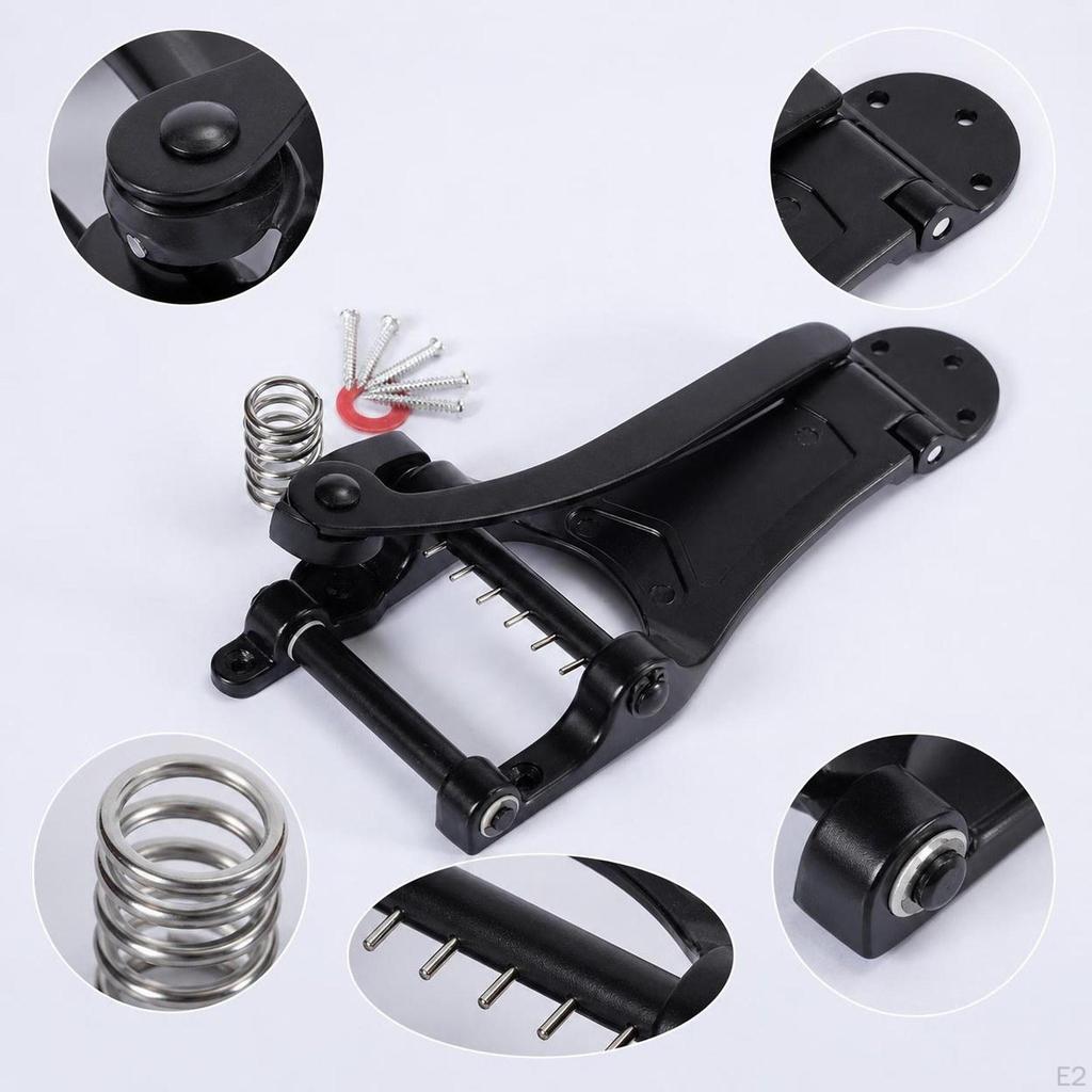 for Electric Guitar, Tremolo Bridge with Screw, Rustproof Rocker Arm Guitarists And