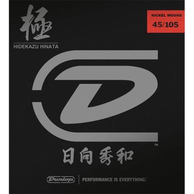 Jim Dunlop HZBN45105 Hidekazu Hinata Signature Bass Strings, 45-105 Gauge