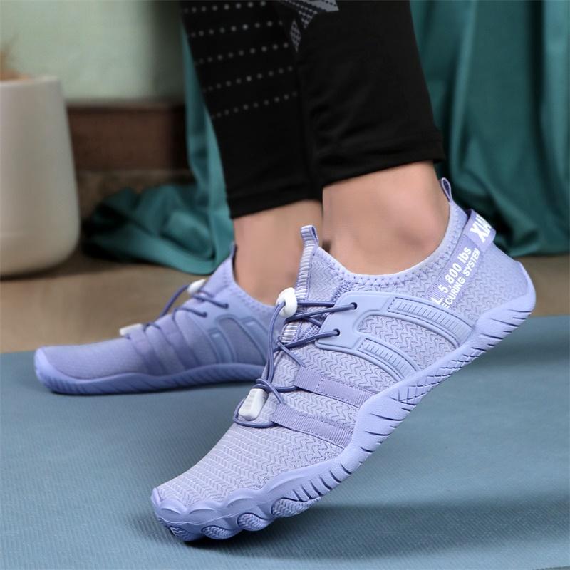 Hallen-Fitnessschuhe Stoßdämpfung Laufschuhe Leise ******** Seilschuhe Sport-Yogamatten-Schuhe Ganzkörper-Trainingsschuhe