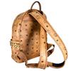 MCM Stark Sidestuds Visetos MMKAAVE15C0001 Backpack Â· Daypack light brown Women used