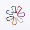 7-colors Aluminium Equipment Buckle Keychain Alloy Carabiner Camping Hiking Hook Climbing Buckles