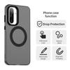 Magnetic Wireless Charging Case For Samsung Galaxy A56 A36 A26 A16 5G A55 A35 A25 A15 Cover Candy Colors Transparent Back Shell
