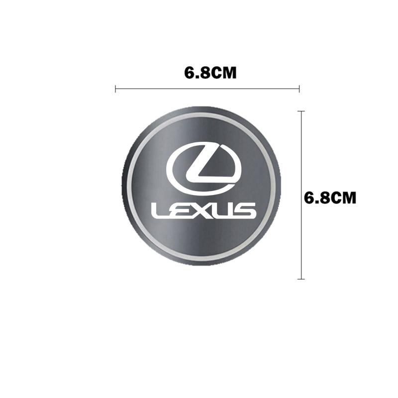 LED Lichtgevende Auto Waterbeker Onderzetter Houder 7 Kleurrijk USB Opladen voor LEXUS ES LS UX NX RZ RX LC IS GX Lexus Auto Accessoires
