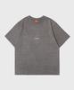 Maebsikeu Pigment Small Logo Oversized Short Sleeve T-Shirt_Gray