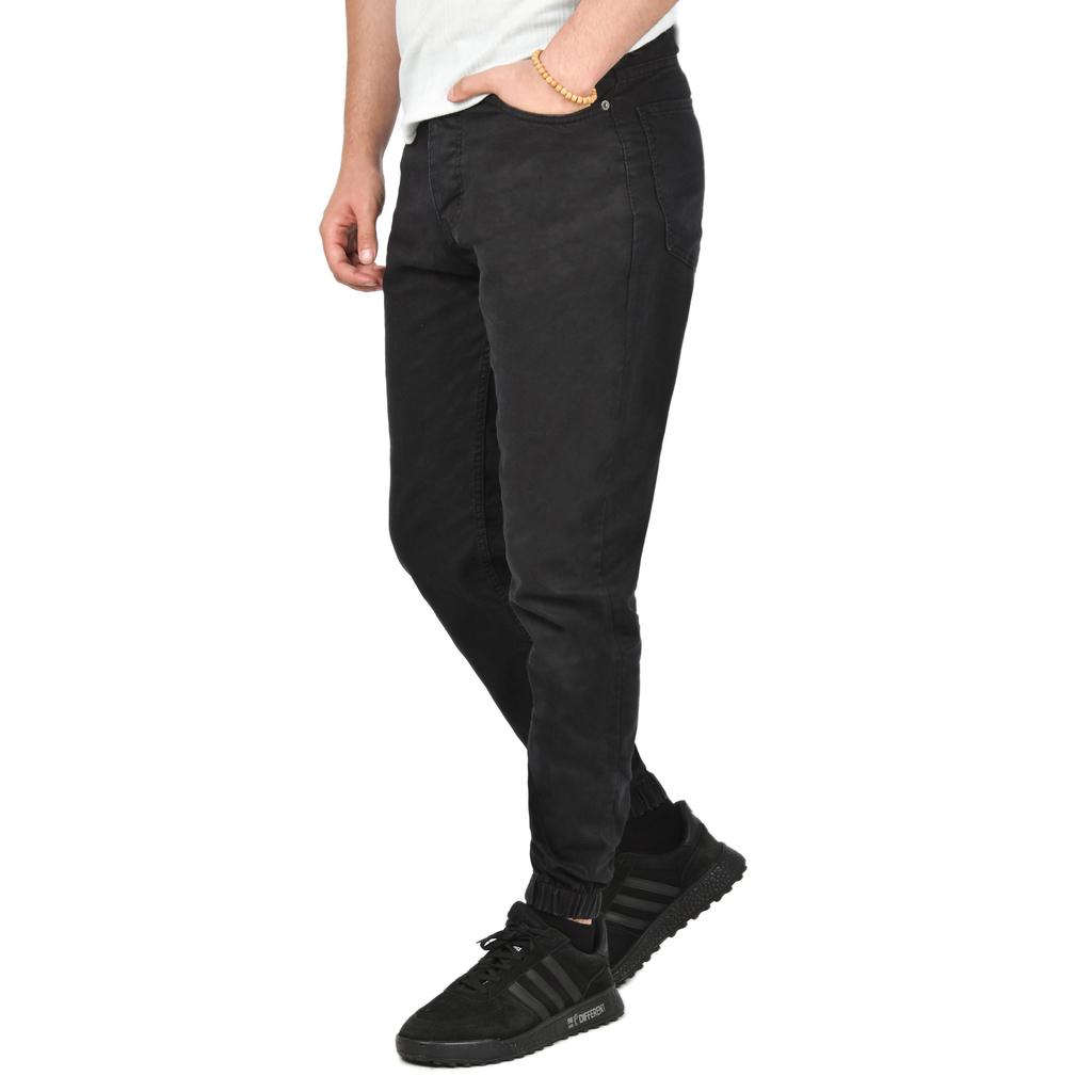 

Брюки-джоггеры DeepSEA Skinny Fit из лайкры с эластичными штанинами 2406451 29 чёрный