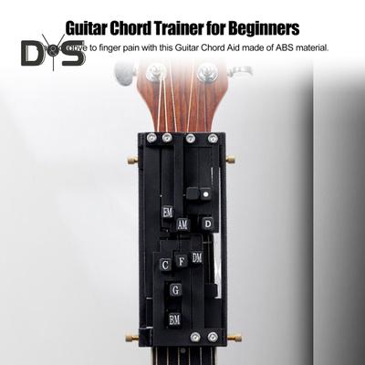 Stlačovač akordů na kytaru Kytarová pomůcka Trenažér akordů Kytara Starter Učební pomůcka Systém pro procvičování akordů pro začátečníky