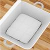 Non-Woven Wardrobe Storage Bag Zipper Quilt Organizer Storage Bins Quilt Storage Basket  Containers
