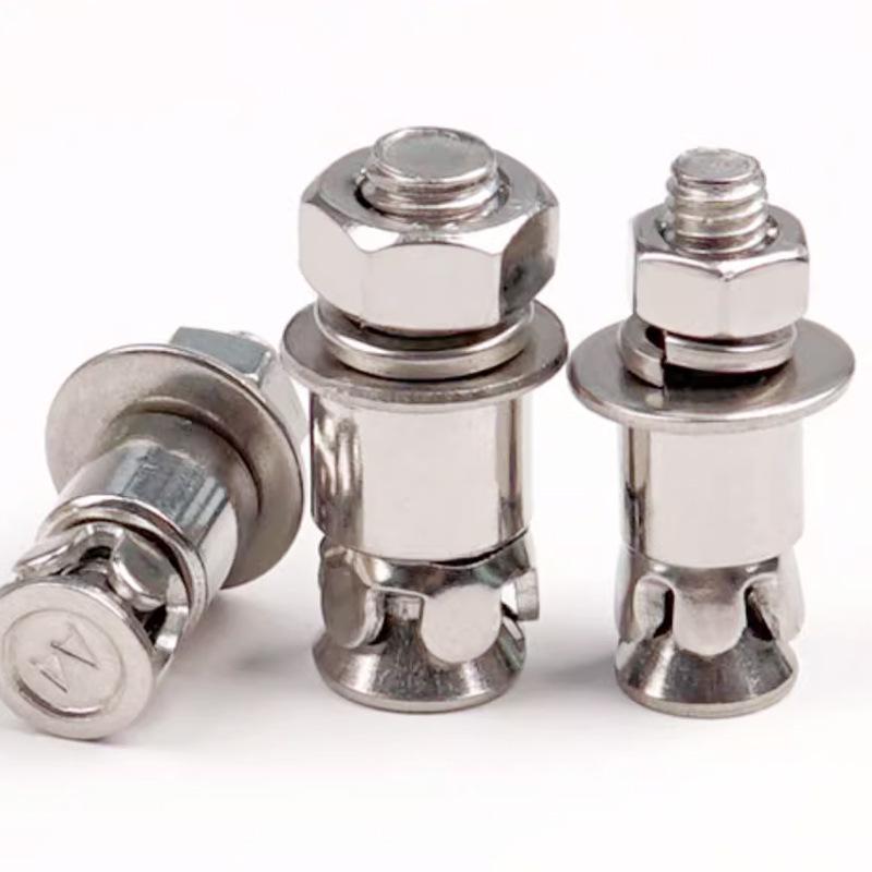 304 Stainless Steel Shockproof Percussion Back Bolt Screw for Curtain Wall & Marble, M6/M8