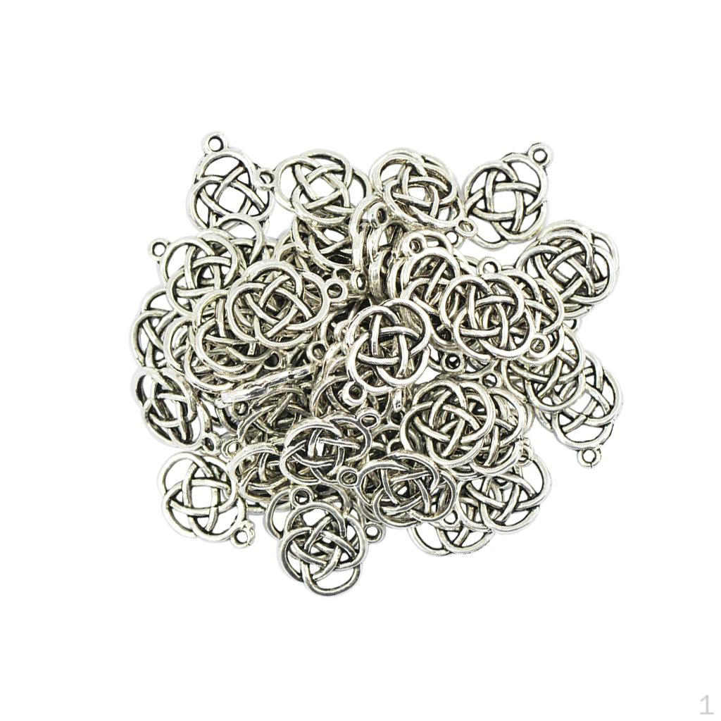 

50 штук узел овальной формы тибетские подвески кулон ювелирные изделия