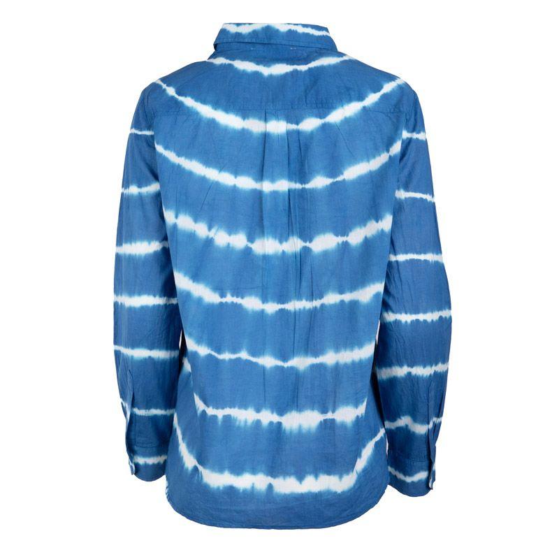 Long-sleeved Tie-dye Theorine Cotton Blouse Women LA PETITE ETOILE