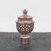4Pcs/set Fashionable Roman Pole Sealing Plug Curtain End Cap Cover  Drape Rod Accessory