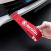 WUM1 Nylon Car Tow Strap Towing Bars Trailer Ropes Hook For SKODA Yeti Karoq Rapid Octavia Fabia 2 A7 A5 Tour RS Superb Kamiq Kodiak