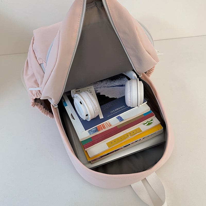 Japanese High-Value, Fresh And Sweet Candy-Colored Backpack, Lightweight And Large-Capacity Backpack For Junior High School Students