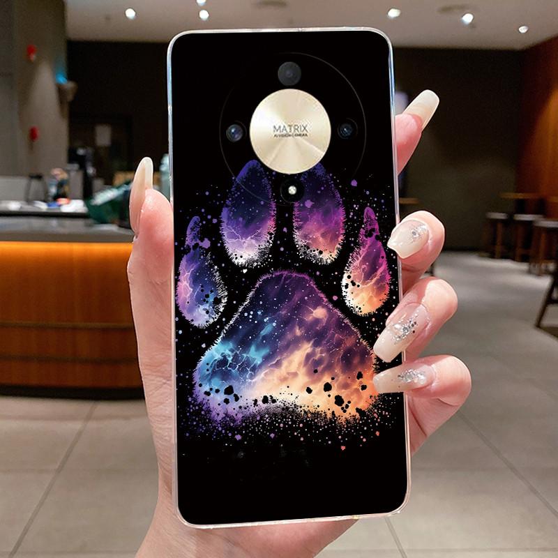 Casing For Honor X9b X9a Magic 6 5 Lite 5G Luxury Dragon Cute Cool Boys Girls Transparent Soft silicone Back Cover Phone Case