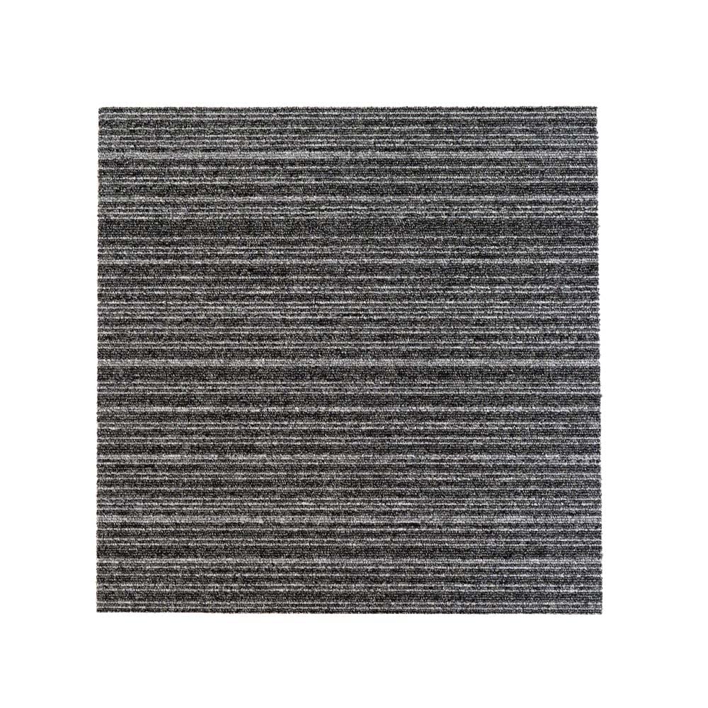 

Ковер Konan Original Flame Retardant Tile Carpet Made in Japan 50 x 50 Dark Grey Stripes x 20 Piece Set [Распродажа комплекта] KTX-204