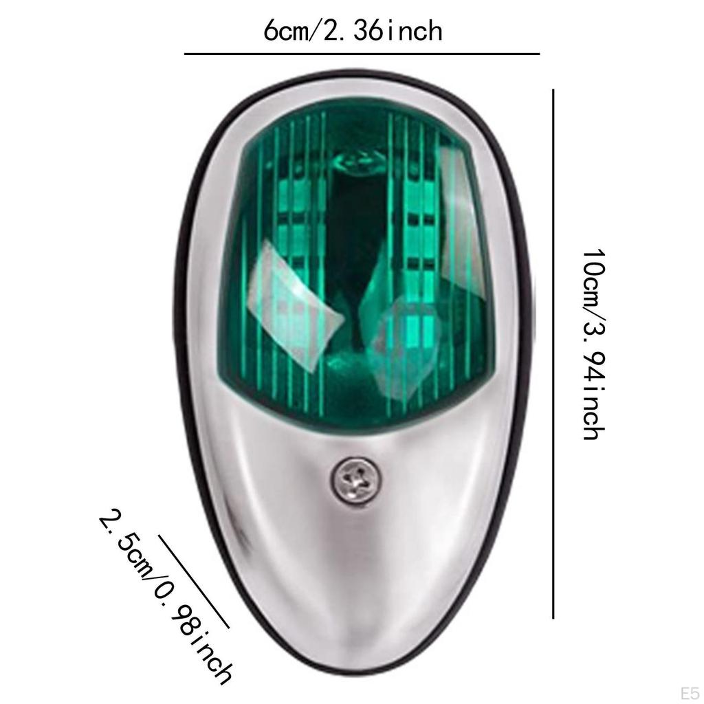 Boat Navigation Light Accessory Anchor Marine Signal Lamp for Pontoon