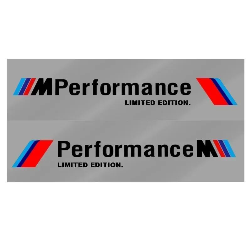 

For BMW 2PCS Car Logo Door Side Sticker Creative Auto Body Decals Waterproof Decor Sticker For BMW 320i 325i 320Li 325Li 330Li X чёрный