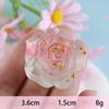 12pcs Mix Colors Cute Resin Rose Flowers Flatback Cabochon DIY Jewelry Making Decoration Embellishment Accessories
