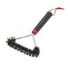Weber 3-Sided Grill Brush, 30cm, for BBQ Grills, Black, Small, 2-Year Warranty
