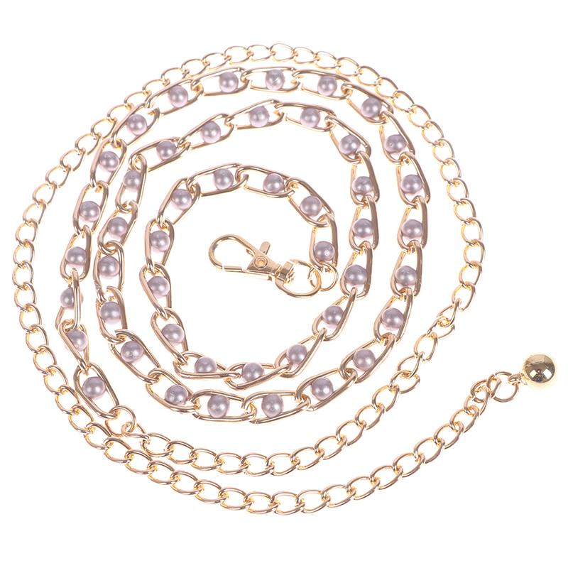 

Женское платье с регулируемой талией и жемчужным поясом, аксессуары для одежды