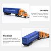 Big Truck Semi Little Blue Toy Trucks Trailers Boys Kids Plaything Mini Container Toys Toy's