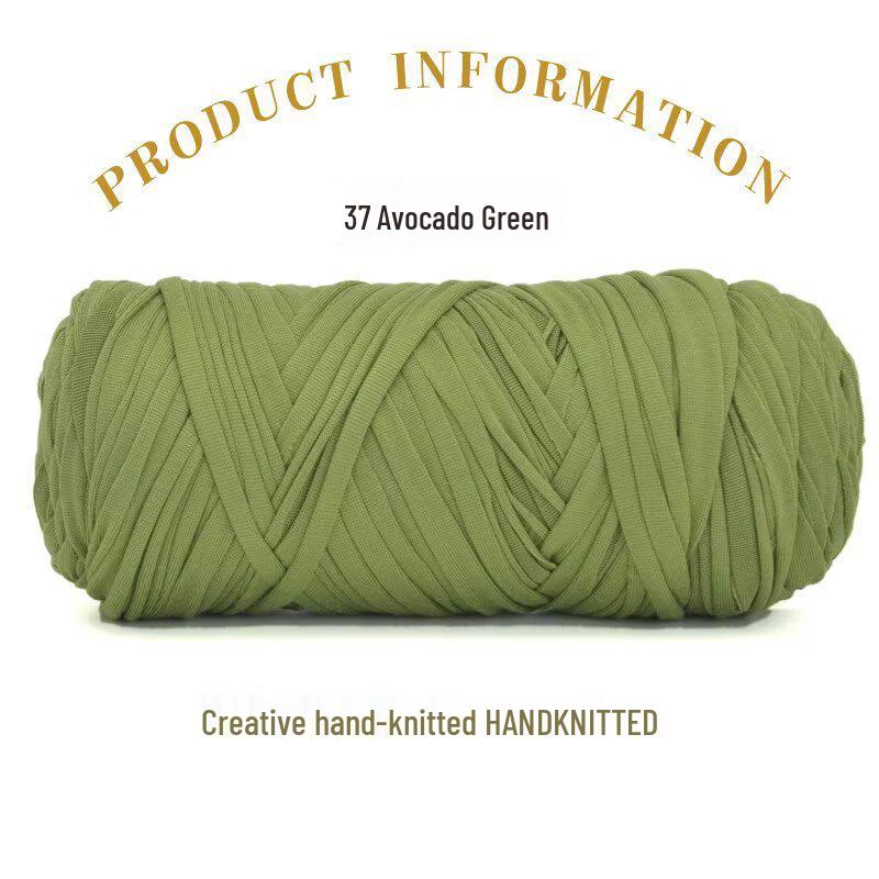 200g High Elastic Cloth Strip Yarn for DIY Weaving: Crochet Blankets, Floor Mats, Storage Baskets & More