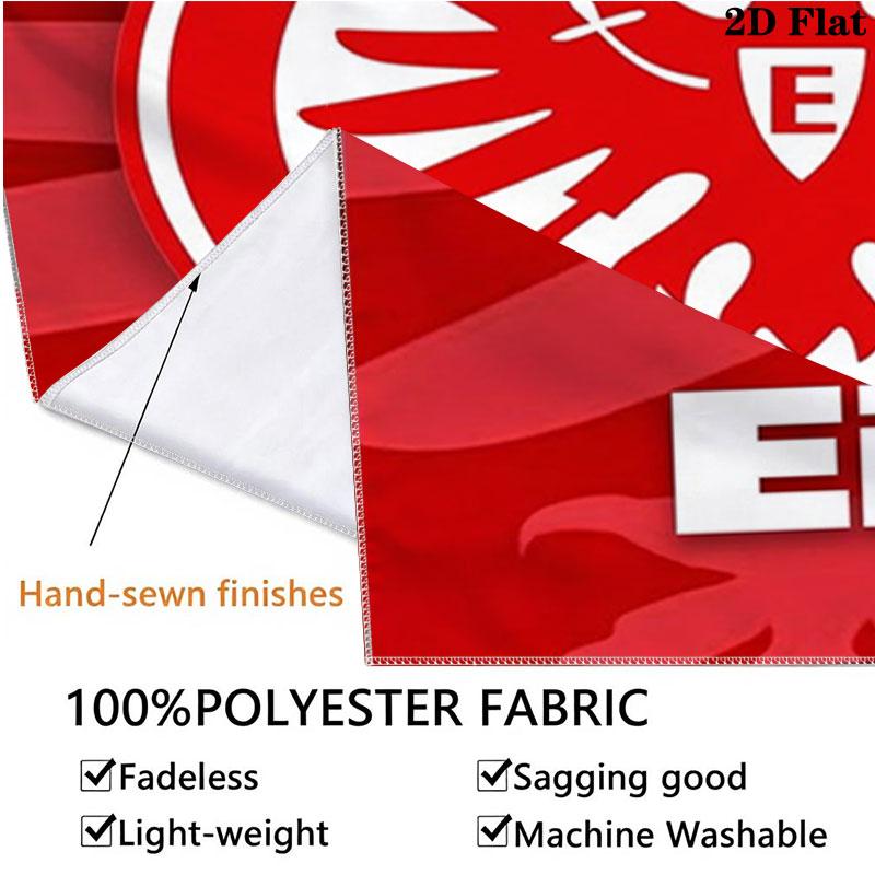 Eintracht Frankfurt Custom Name Wall Tapestry Aesthetic Wall Hanging Printed Fabric Blanket Decorative Tapestries for Bedroom Living Room Home Decor