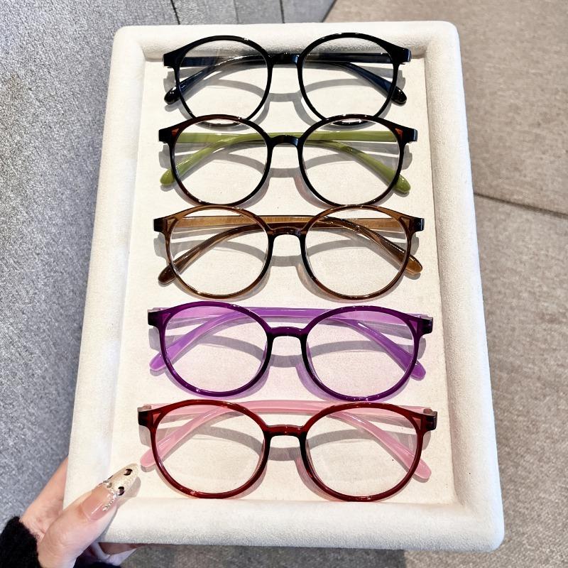 Frameless Edge Cutting Blue Light Presbyopia Glasses with Intelligent Zoom High-definition Presbyopia Glasses for