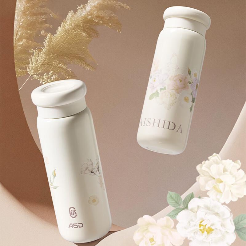 ASD Floral Whisper Pure Titanium Travel Mug 420ml