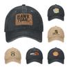 Hawk Tuah Spit On That Thang Baseball Caps Retro Distressed Denim Funny Snapback Hat Unisex Women Outdoor Activities Caps Hat