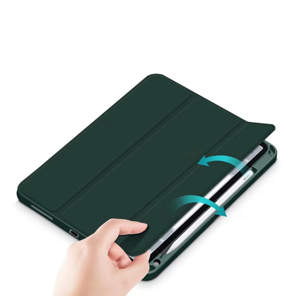 Etui Smart Pencil Apple Ipad 10.9 10 Gen 2022 / Ipad 11 A16 11Gen 2025 -D.green